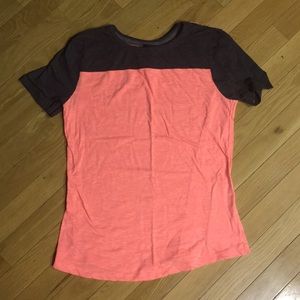 Pink and grey shirt